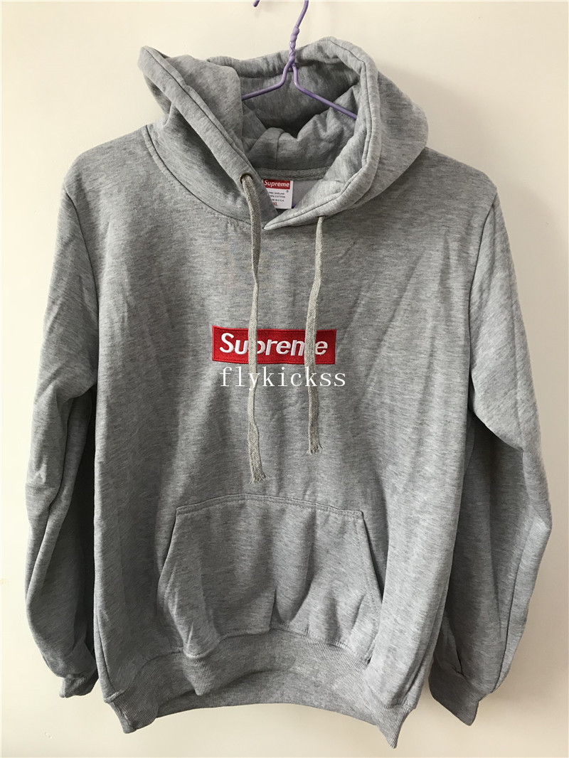 Supreme Grey Hoodie